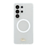 Husa telefon pentru Samsung Galaxy S26 Ultra, PC/TPU Frosted Finish, MagSafe, Alba