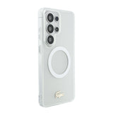 Husa telefon pentru Samsung Galaxy S26 Ultra, PC/TPU Frosted Finish, MagSafe, Alba