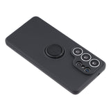 Husa cu inel compatibila cu Xiaomi Redmi Note 15 Pro Plus 5G, silicon, Negru