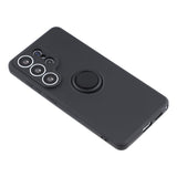 Husa cu inel compatibila cu Galaxy S26 Plus, silicon, Mov