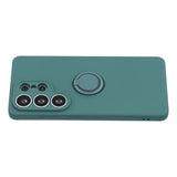Husa cu inel compatibila cu Xiaomi Redmi Note 15 4G, Xiaomi Redmi Note 15 5G, silicon, Mov