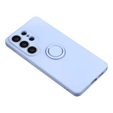 Husa cu inel compatibila cu Xiaomi Redmi Note 15 Pro 5G Plus, silicon, Mov
