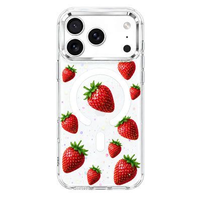 Husa telefon MagSafe Tutti-Frutti pentru Samsung Galaxy A37 5G / A36 5G / A56 5G, Roșie