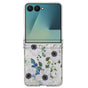 Husa spate pentru Samsung Galaxy Z Flip 8, model Flowers