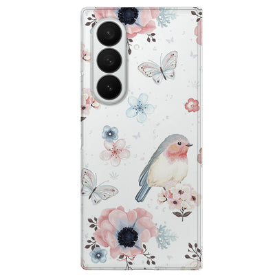 Husa OEM compatibila cu Galaxy Z Fold 6, silicon, Multicolor