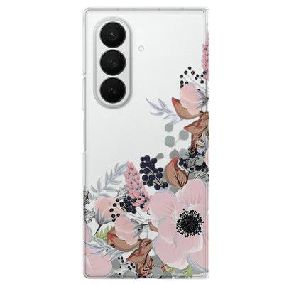 Husa OEM compatibila cu Galaxy Z Fold 6, silicon, Multicolor