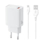 Incarcator XO L159 18W USB-A, cu cablu USB-A la Micro-USB