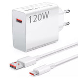 Incarcator 120W USB-C/USB-A, cu cablu USB-A la USB-C mdy 14 ee