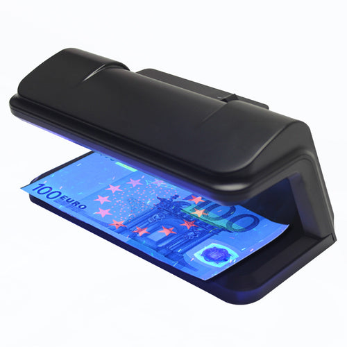 Detector bancnote false EUR USD, cu lumina UV