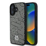Husa Dkny compatibila cu iPhone 16, MagSafe/Magnetic, piele PU