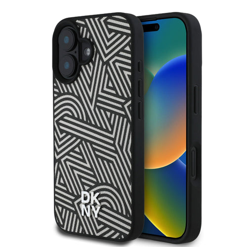 Husa Dkny compatibila cu iPhone 16, MagSafe/Magnetic, piele PU