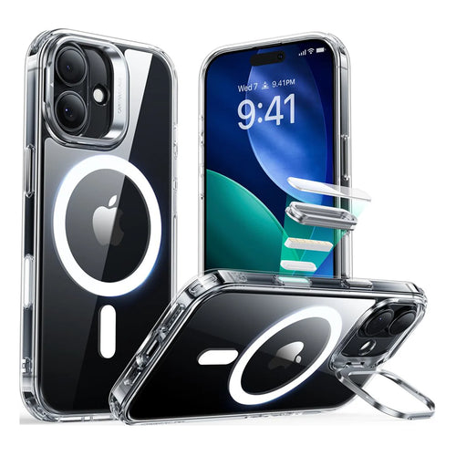 Husa ESR compatibila cu iPhone 17, MagSafe/Magnetic, policarbonat, Transparent