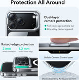 Husa ESR compatibila cu iPhone 17 Pro, MagSafe/Magnetic, policarbonat, Transparent