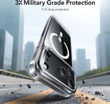 Husa ESR compatibila cu iPhone 17 Pro, MagSafe/Magnetic, policarbonat, Transparent