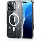 Husa ESR compatibila cu iPhone 16 Pro Max, MagSafe/Magnetic, policarbonat, silicon, Transparent