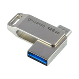 Stick USB GOODRAM ODA3 128GB, USB 3.2, Argintiu
