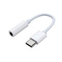 Adaptor USB Type-C la Jack 3.5 mm pentru Samsung, Alb