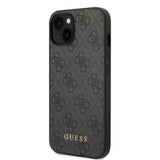 Husa Guess compatibila cu iPhone 14, TPU, Gri