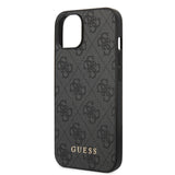 Husa Guess compatibila cu iPhone 14, TPU, Gri