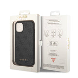 Husa Guess compatibila cu iPhone 14, TPU, Gri