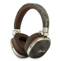 Casti Bluetooth GUESS GUBHP72P4SMDW cu logo metalic, Maro