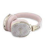 Casti Bluetooth GUESS PU 4G Metal Script Logo, Roz