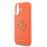 Husa Guess compatibila cu iPhone 17, piele ecologica, Maro