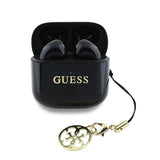 Casti TWS Guess Classic Logo Charm – Negru (Gutwsxmcclk)