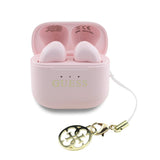 Casti GUESS HF TWS Classic Logo Charm, Roz