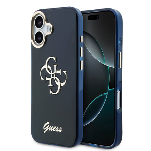 Husa Guess compatibila cu iPhone 17, policarbonat, Alb