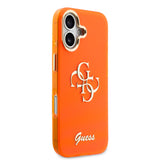 Husa Guess compatibila cu iPhone 17, policarbonat, Alb