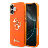 Husa Guess compatibila cu iPhone 17, policarbonat, Alb