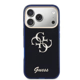 Husa Guess compatibila cu iPhone 17 Pro, policarbonat, Alb