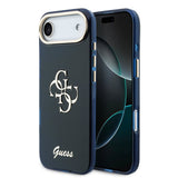 Husa Guess compatibila cu iPhone 17 Air, policarbonat, Alb