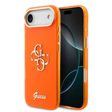 Husa Guess compatibila cu iPhone 17 Air, policarbonat, Alb