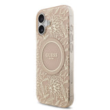 Husa cu inel Guess compatibila cu iPhone 17 Air, MagSafe/Magnetic, TPU, Alb