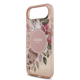 Husa cu inel Guess compatibila cu iPhone 17 Air, MagSafe/Magnetic, TPU, Alb