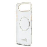 Husa cu inel Guess compatibila cu iPhone 17 Air, MagSafe/Magnetic, TPU, Transparent