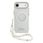 Husa cu inel Guess compatibila cu iPhone 17 Air, MagSafe/Magnetic, TPU, Transparent