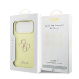 Husa Guess compatibila cu iPhone 17 Pro Max, TPU, Galben