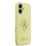Husa Guess compatibila cu iPhone 17, TPU, Galben