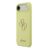 Husa Guess compatibila cu iPhone 17 Air, TPU, Galben