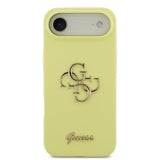 Husa Guess compatibila cu iPhone 17 Air, TPU, Galben