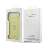 Husa Guess compatibila cu iPhone 17 Air, TPU, Galben