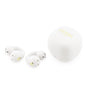 Casti Bluetooth GUESS OWS Mini Classic Logo, Albe
