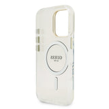 Husa cu inel Guess compatibila cu iPhone 16 Pro, MagSafe/Magnetic, policarbonat