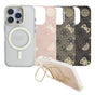 Husa cu inel Guess compatibila cu iPhone 16 Pro Max, MagSafe/Magnetic, policarbonat