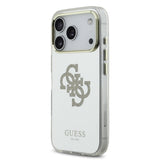 Husa Guess compatibila cu iPhone 17 Pro Max, MagSafe/Magnetic, policarbonat, TPU, Auriu
