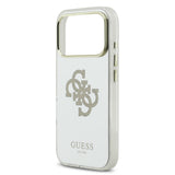 Husa Guess compatibila cu iPhone 17 Pro, MagSafe/Magnetic, policarbonat, Auriu