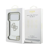 Husa Guess compatibila cu iPhone 17 Pro, MagSafe/Magnetic, policarbonat, Auriu